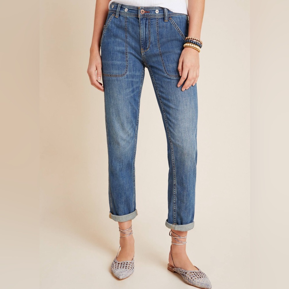 Picro High-Rise Slim Boyfriend Jeans Size 28
